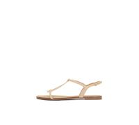Kazar - Sandales beige décorées d'une bride tressée - Femme - Chaussures - Beige - Taille: 36 EU