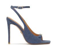 Kazar - Sandales à Talons en Denim Bleu - Femme - Chaussures - Bleu - Taille: 35 EU
