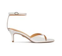 Kazar - Sandales argentées avec une bride au talon - Femme - Chaussures - Gris - Taille: 38 EU
