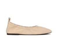 Kazar Studio - Ballerines beige en cuir avec élastique sur le dessus - Femme - Chaussures - Beige - Taille: 37 EU