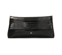 Kazar Studio - Grand sac à main en cuir gaufré pour le soir - Femme - Sacs - Noir - Taille: ONE Size