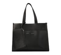 Kazar Studio - Grand sac fourre-tout noir avec pochette - Femme - Sacs - Noir - Taille: ONE Size