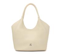 Kazar Studio - Sac à main en cuir avec double poignée KS Ottile - Femme - Sacs - Beige - Taille: ONE Size