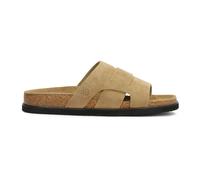 Kazar - Tongs beige en daim - Homme - Chaussures - Beige - Taille: 45 EU