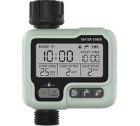 Kazeila Programmateur Arrosage WiFi et Gateway,Minuteur Arrosage Automatique,2 Modes D'arrosage,APP et Contrôle Vocal,pour Jardin, Pelouse