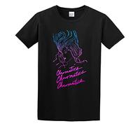 KAZHILAN Chromatics Night Drive Phone Square Unisex 100% Cotton Short-Sleeve T-Shirts Black M