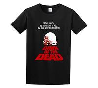 KAZHILAN Dawn of The Dead Zombie Horror Cult Movie New O-Neck 100% Cotton Short Sleeve Unisex T-Shirt XXL