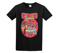 KAZHILAN Death Metal Sing Along Unisex 100% Cotton Short-Sleeve T-Shirts Black S