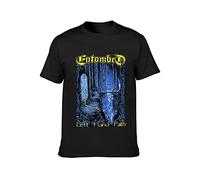 KAZHILAN Entombed Left Hand Path Unisex 100% Cotton Short-Sleeve T-Shirts Black XXL