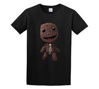 KAZHILAN Little Big Planet Sackboy Video Game O-Neck 100% Cotton Short Sleeve Unisex T-Shirt M
