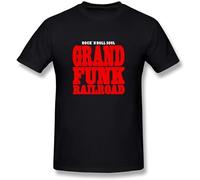 KAZHILAN Men's Grand Funk Railroad T-Shirt S