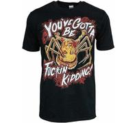 KAZHILAN Mens The Thing 1982 Norris Spider Head You've Gotta Be Kidding T Shirt Horror Colour30 Unisex 100% Cotton Short-Sleeve T-Shirts Black XXL