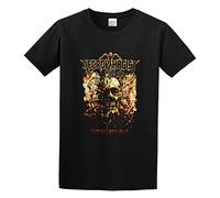 KAZHILAN Necrophagist Band Diminished to B Song Lyrics O-Neck 100% Cotton Short Sleeve Unisex T-Shirt S