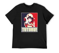 KAZHILAN Steins Gate Mauyri Tuturu O-Neck 100% Cotton Short Sleeve Unisex T-Shirt S