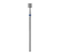 KAZIPOP Foret à ongles cylindrique diamant 4 mm en alliage dur pour enlever le vernis gel, outil de retrait bidirectionnel, perceuse bidirectionnelle, diamètre standard ISO, convient à la plupart des
