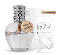 KAZIS® I Lampe catalytique Victoria I Lampe à parfum I Transparent