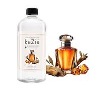 KAZIS® I Mystique Oud I Ambre I Bois de santal I 1 litre I Pour chaque lampe catalytique I Parfum d'ambiance