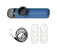 Kazoo Accompagnement musical réglable pour enfants amateurs de musique Cadeau Bleu 10,8 x 2,5 x 2 cm