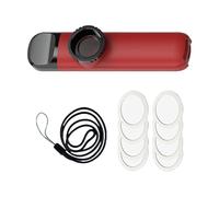 Kazoo Accompagnement musical réglable pour enfants amateurs de musique Cadeau Prix Rouge 10,8 x 2,5 x 2 cm