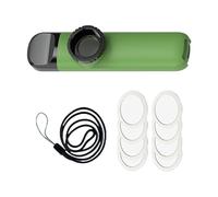 Kazoo Accompagnement musical réglable pour enfants amateurs de musique Cadeau Prix Vert 10,8 x 2,5 x 2 cm