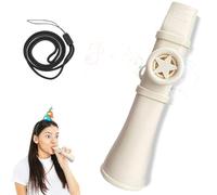 Kazoo de Guitare Réutilisable, Kazoo à Main-D'œuvre Réutilisable, Kazoo Flûte Grand Son, Kazoos Facile à Apprendre, Kazoos Améliorée, Kazoo Adulte et Enfant, Clarté Tonale, pour Ukulélé, Violon, Piano