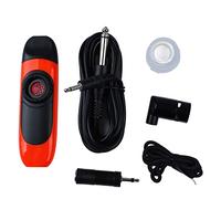 Kazoo électrique, 11 Cm en Résine D'alliage D'aluminium Professionnel Petit Kazoo Portable avec Micro pour la Performance (Orange)