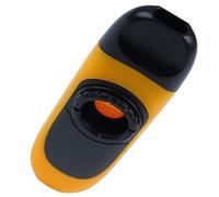 Kazoo électrique avec micro, Kazoo professionnel en métal, Kazoos électriques 11 cm en résine professionnelle, petit ensemble de Kazoos portables avec micro pour la performance (Jaune citron)