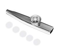 Kazoo en Alliage d'Aluminium avec Membrane (Argenté)