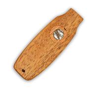 Kazoo en bois - Instrument de musique léger - Portable - Accompagnement pour enfants débutants