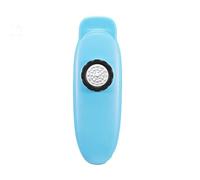 Kazoo en métal - Petits instruments de musique portables pour guitare, ukulélé, violon, clavier de piano (bleu clair)