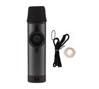 Kazoo Instrument de musique professionnel en aluminium avec son réglable et membrane de flûte en 5 parties pour enfants