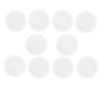 Kazoo - Lot de 10 membranes de flûte transparentes - 18 mm - Pièces Kazoo - Accessoires