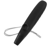 Kazoo Noir Double Trou en Abs, Léger et Portable pour Débutants et Ados | Entretien Minimal, Usage Scène ou Fête, Design Compact, Confiance Musicale, Facile à Transporter Partout