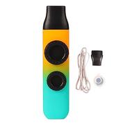 Kazoo Plastique Instrument de Musique Réglable avec 10 Diaphragmes Pour Ukulélé Violon, Finition Brillante - Son Unique et Vibrations Personnalisables, Accessoire Portable Pour (Texture De La Peau