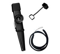 Kazoo Portable - Metal Kazoo - Kazoo Léger Clear And Stable Sound Musical Instrument Polied, Les Bords Lisses Ne Vous Gratteront Pas La Bouche
