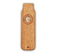 Kazoo professionnel léger portable avec diaphragme en bois - Instrument de musique portable - Partenaire de guitare ukulélé