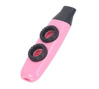 Kazoo professionnel, tonalité réglable, flûte à double trou, bouche à diaphragme, Kazoos avec longes, instruments de musique à vent pour groupes, performances en direct, voyage (Rose)