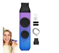 Kazoos Adultes - à Double Membrane, Instrument de flûte à Bouche Portable | Outil Musical Amusant et Facile à Jouer pour Les en Bas âge, Pratique du Groupe en Classe, Anniversaire