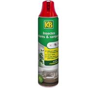 KB Aérosol Insectes Double Buse Volants et Rampants - 400 ml