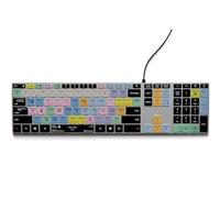 KB Covers After Effects Clavier Pro en aluminium rétroéclairé - Windows - US | Clavier d'édition vidéo, clavier pour animateurs, outil de concepteur graphique, raccourcis After Effects