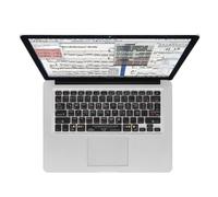 KB Covers Sibelius QWERTY Housse pour Clavier MacBook Air 13"/Pro Transparent