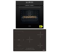 KB ELEMENTS Kit de cuisson autonome | Four encastrable de 60 cm | Fonction Air Fry | Plaque de cuisson à induction de 77 cm | Plaque de cuisson à induction avec zone flexible | Grill | Air chaud |