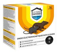 KB HOME DEFENSE HDULT130 - Répulsif Rats et Souris Electromagnétique 130 m² - - sans accoutumance - Utilisable dans Toutes Les pièces - 130m² = Maison