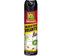 Kb Home Defense Hdvol - Aérosol Anti-Insectes Volants 400 Ml - Action Foudroyante Et Sans Odeur - Efficace Contre Les Mites, Guêpes, Moustiques - Matière Active D'origine Végétale - Usage En Intérieur