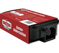 KB HOME DEFENSE RBOIT - Boîte d'Appâtage Anti-Rats x6 oîte appât pour Lutter Contre Les Rats - Poste Solide et sécurisé avec ormat spécial pour Les Rats - Facile à Mettre en Place