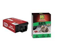 KB Home Defense SUBTRAL CELAFLOR Boîte Appât pour Rats Ref 4250 & Pates Appat Anti-Rats 150gr