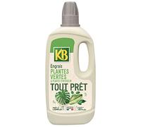 KB KBTPVN - Engrais Liquide Tout Prêt Plantes Vertes et Plantes d'Intérieur 1 L - Plantes plus vertes en 7 jours - Nourriture équilibrée - A base de minéraux - Solution toute prête -Fabriqué en France