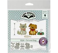 KB Riley Karen Burniston Matrice de découpe en métal Motif chat et chien Multicolore 13,34 x 12,7 x 0,2 cm