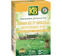 KB - Semences gazon - Terrain sec et ensoleillé 40m²