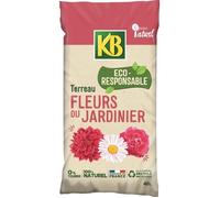 KB Terreau pour fleurs du jardinier UAB 40 L